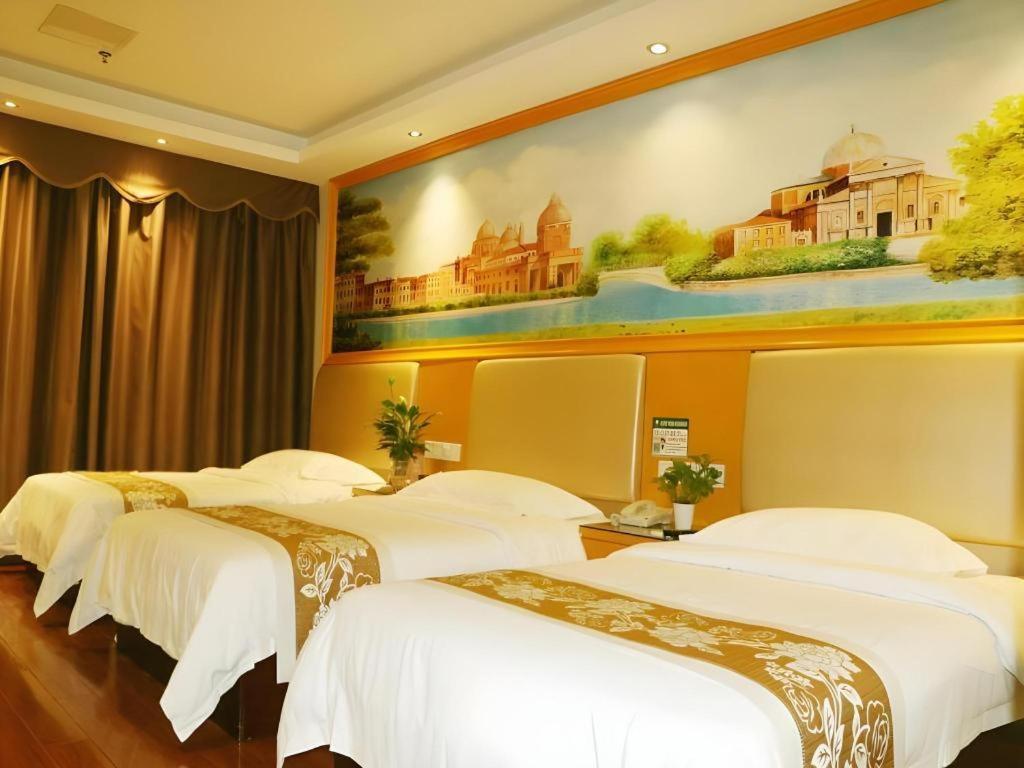 Greentree Inn Guangzhou Panyu Chimelong Happy World Business Hotel Exteriör bild