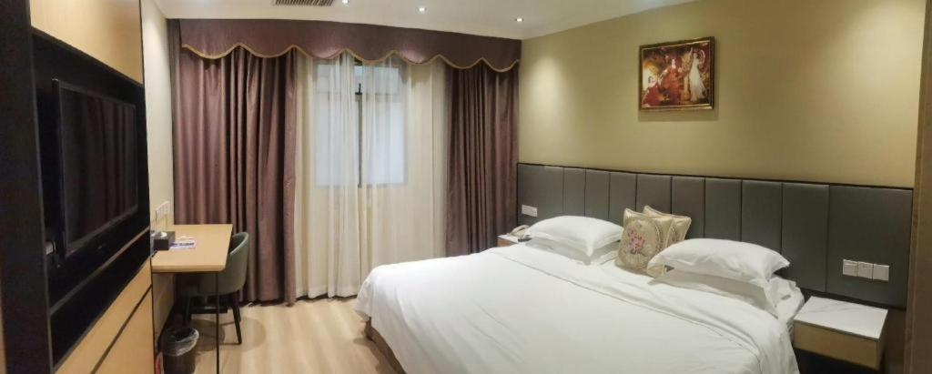 Greentree Inn Guangzhou Panyu Chimelong Happy World Business Hotel Exteriör bild