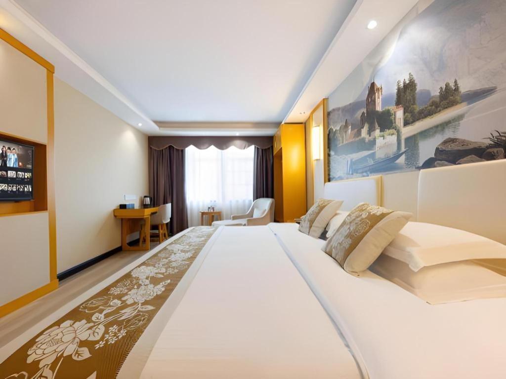 Greentree Inn Guangzhou Panyu Chimelong Happy World Business Hotel Exteriör bild