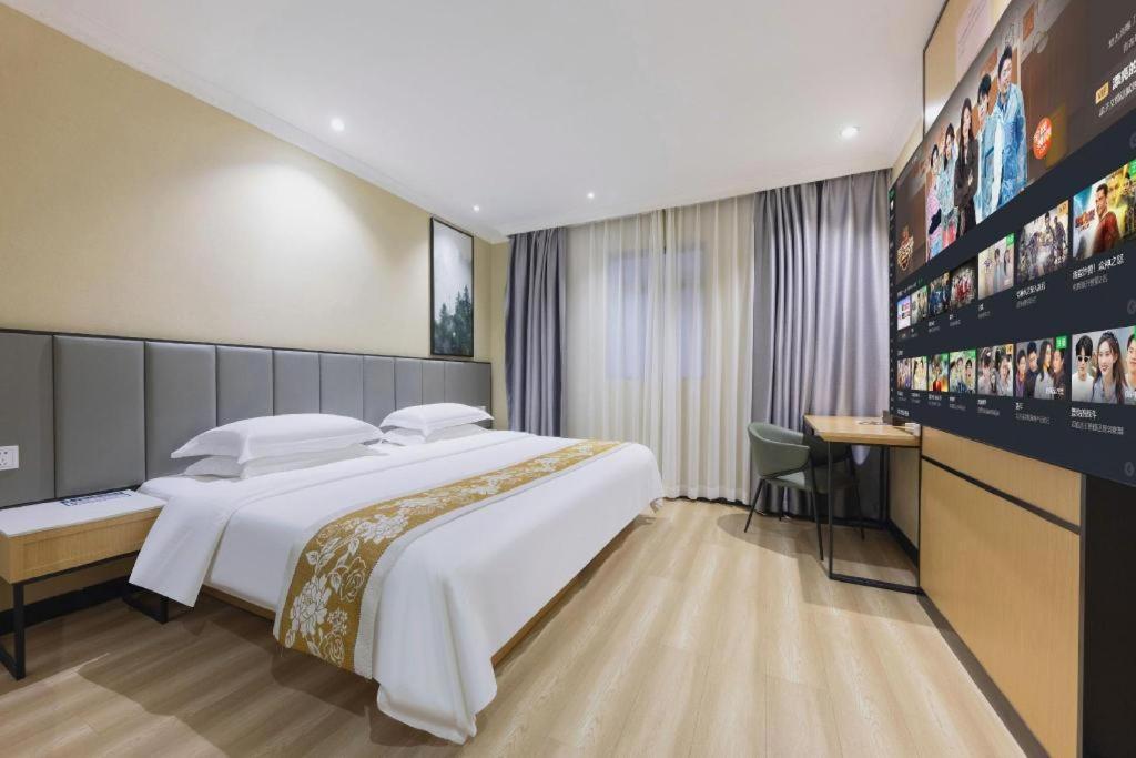 Greentree Inn Guangzhou Panyu Chimelong Happy World Business Hotel Exteriör bild
