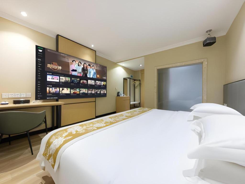 Greentree Inn Guangzhou Panyu Chimelong Happy World Business Hotel Exteriör bild