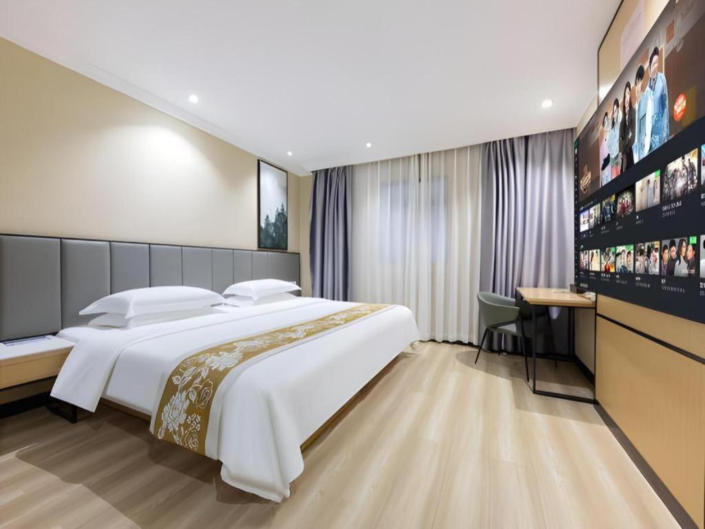 Greentree Inn Guangzhou Panyu Chimelong Happy World Business Hotel Exteriör bild