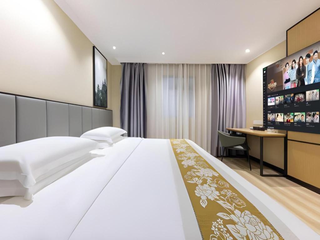 Greentree Inn Guangzhou Panyu Chimelong Happy World Business Hotel Exteriör bild