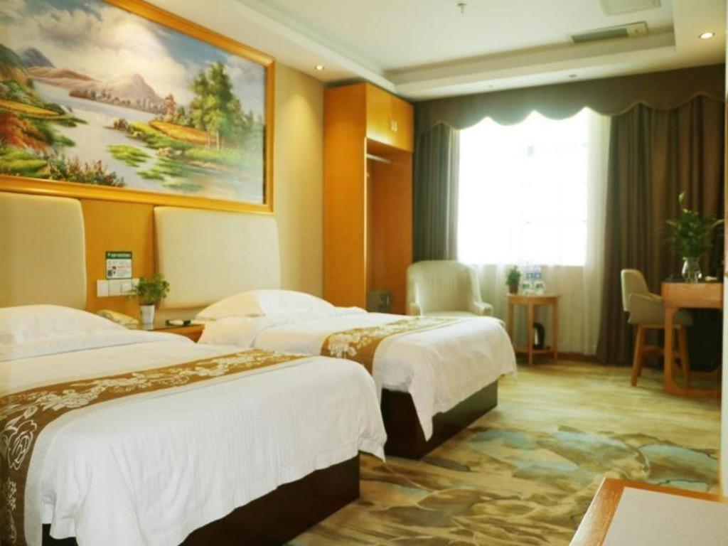 Greentree Inn Guangzhou Panyu Chimelong Happy World Business Hotel Exteriör bild