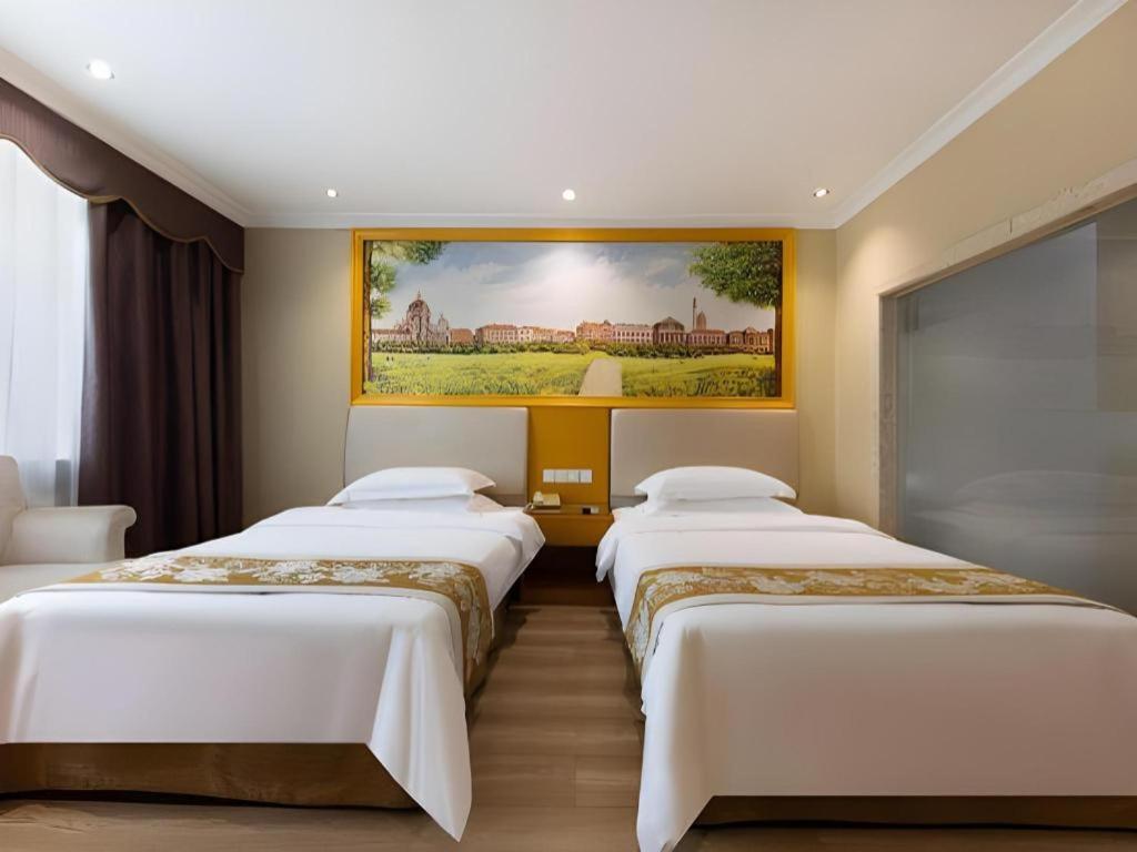 Greentree Inn Guangzhou Panyu Chimelong Happy World Business Hotel Exteriör bild