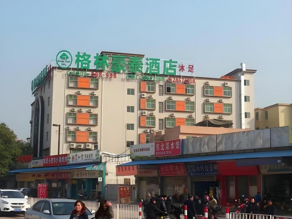 Greentree Inn Guangzhou Panyu Chimelong Happy World Business Hotel Exteriör bild