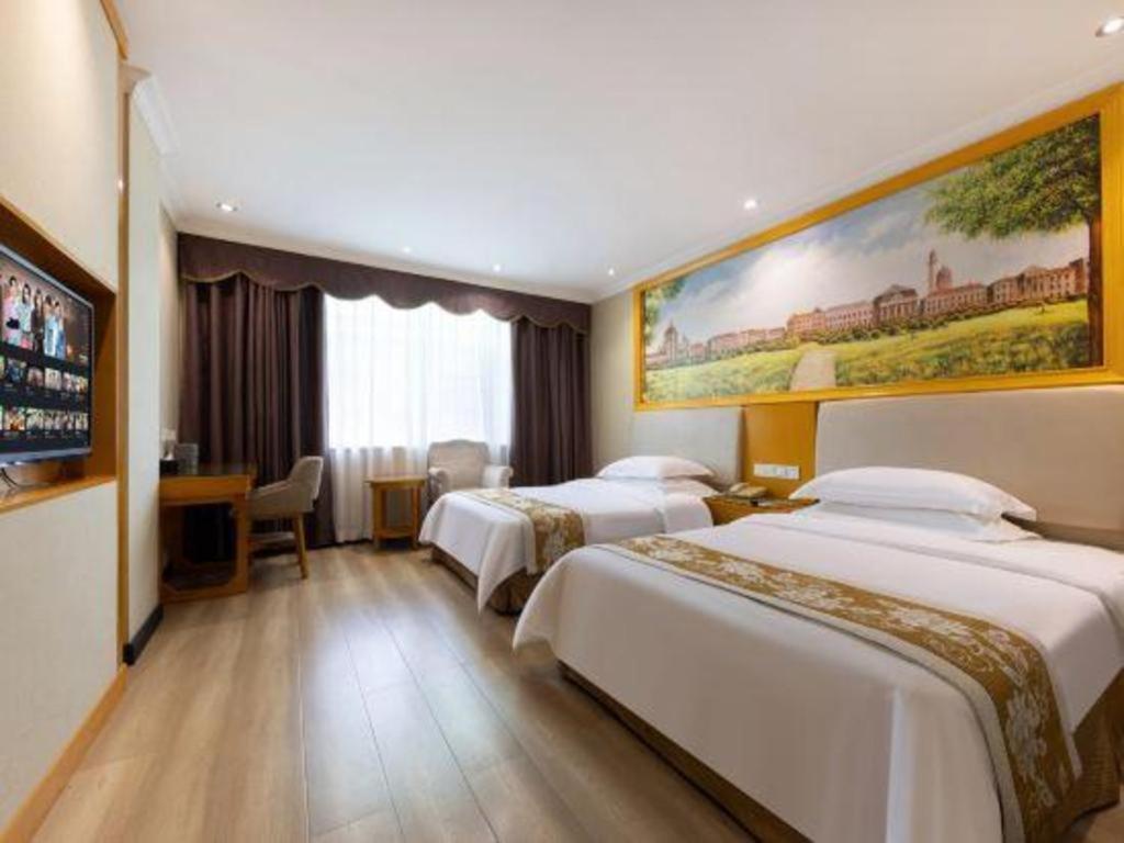 Greentree Inn Guangzhou Panyu Chimelong Happy World Business Hotel Exteriör bild