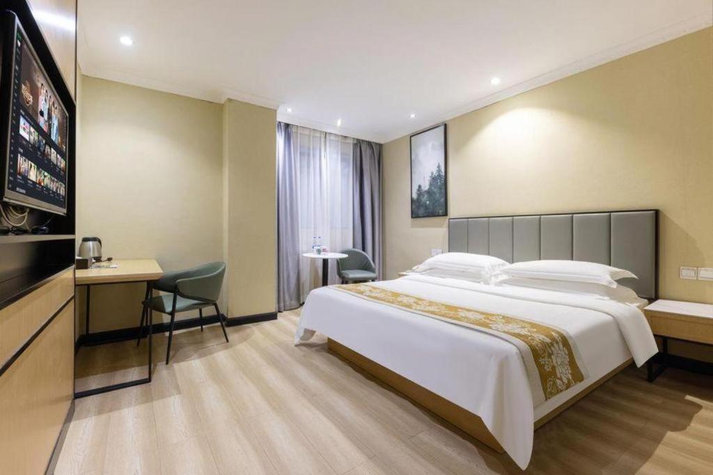 Greentree Inn Guangzhou Panyu Chimelong Happy World Business Hotel Exteriör bild